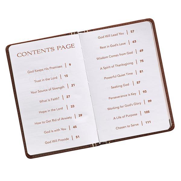 Promises from God for Every Man Brown Gift Book