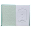 Load image into Gallery viewer, Be Still &amp; Know Psalm 46:10 Teal Faux Leather Journal
