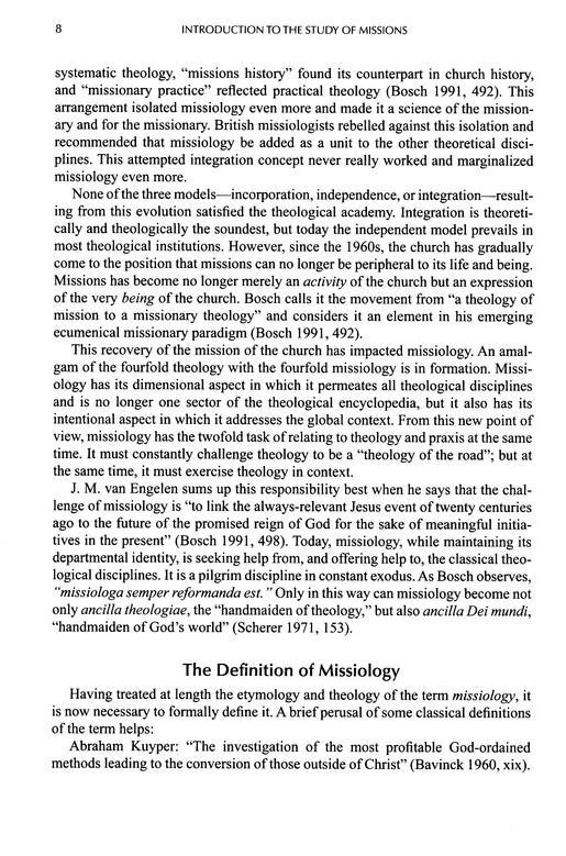 Missiology - John Terry