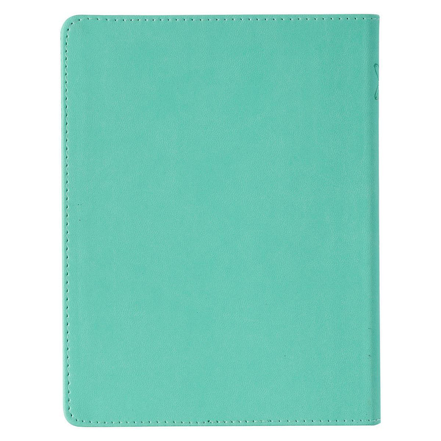 Here I Am, LORD Teal Faux Leather Devotional