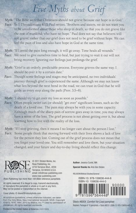 Comfort for Loss Pamphlet