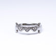 Load image into Gallery viewer, Christ My Strength Philippians 4:13 Woman&#39;s Triple Heart Ring
