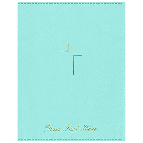 Personalized NIV The Jesus Bible Leathersoft Robin's Egg Blue