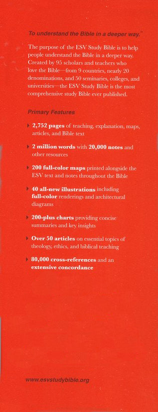 Personalized Custom Text Your Name ESV Study Bible Hardcover White English Standard Version