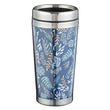 Load image into Gallery viewer, Be Still Psalm 46:10 Navy Blue Polymer Travel Mug

