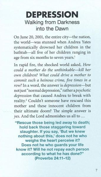 Depression [Hope For The Heart Series] - June Hunt