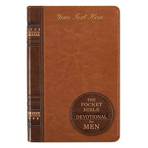 Personalized The Pocket Bible Devotional for Men