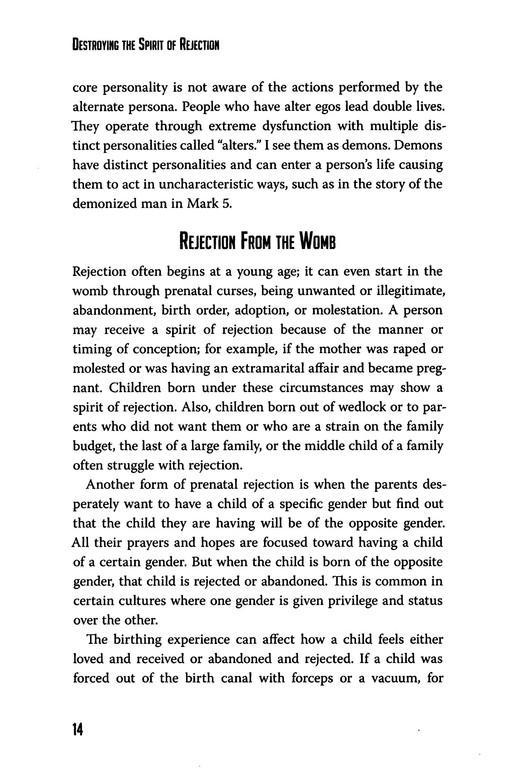 Destroying the Spirit of Rejection - John Eckhardt