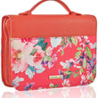 Load image into Gallery viewer, Choose Joy Coral Faux Leather Personalized Bible Cover For Women
