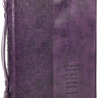 Load image into Gallery viewer, Funda para  Biblias Fe Hebreos 11:1 Morado SPANISH Personalized Bible Cover for Women
