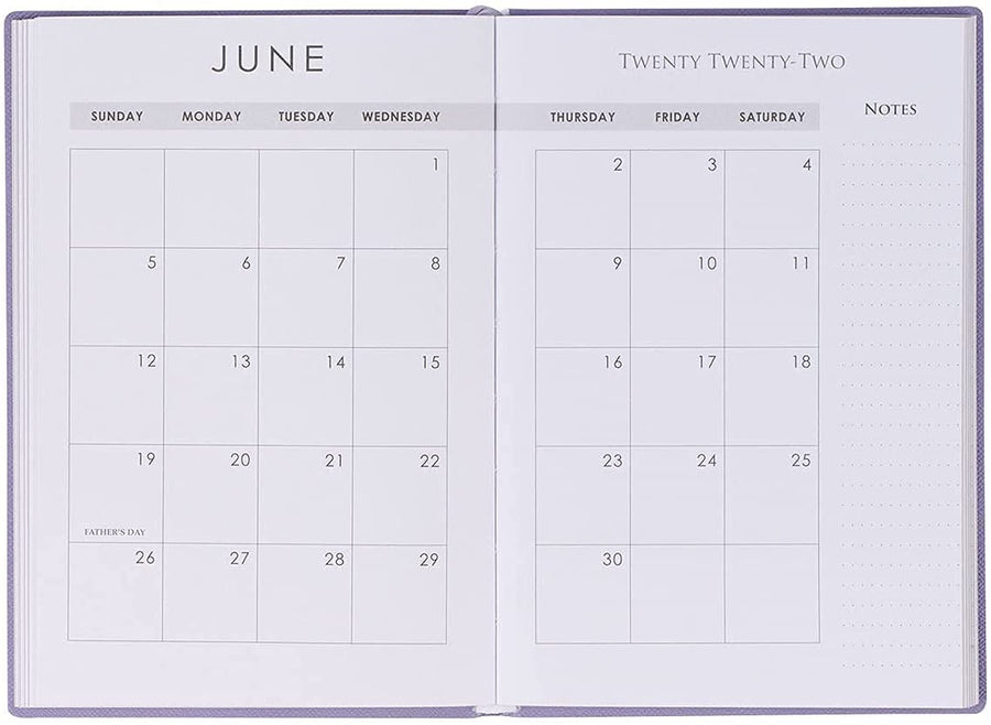 Personalized 2022 His Grace is Sufficient Purple Faux Leather My Yearly Planner - 2 Corinthians 12:9