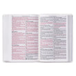 Load image into Gallery viewer, Personalized KJV SMALL Compact Pocket Edition Bible LuxLeather White
