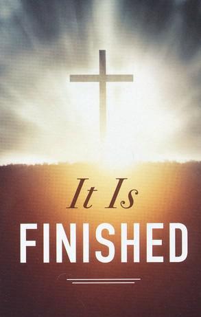 It Is Finished Tracts (Pack of 25)