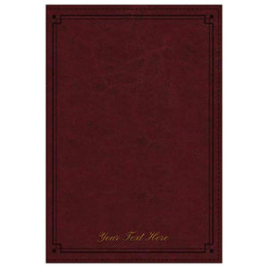 Personalized NKJV Study Bible Leathersoft Red
