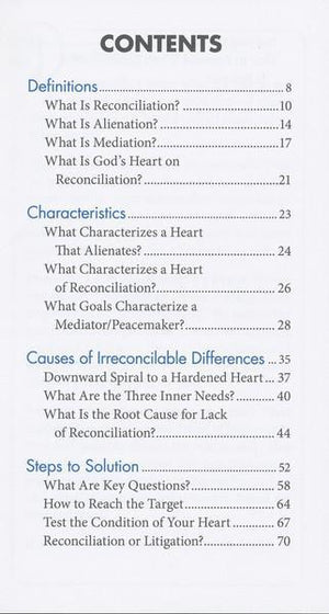Reconciliation [Hope For The Heart Series] - June Hunt