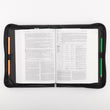 Load image into Gallery viewer, Guidance Faux Leather Black Personalized Bible Cover for Men
