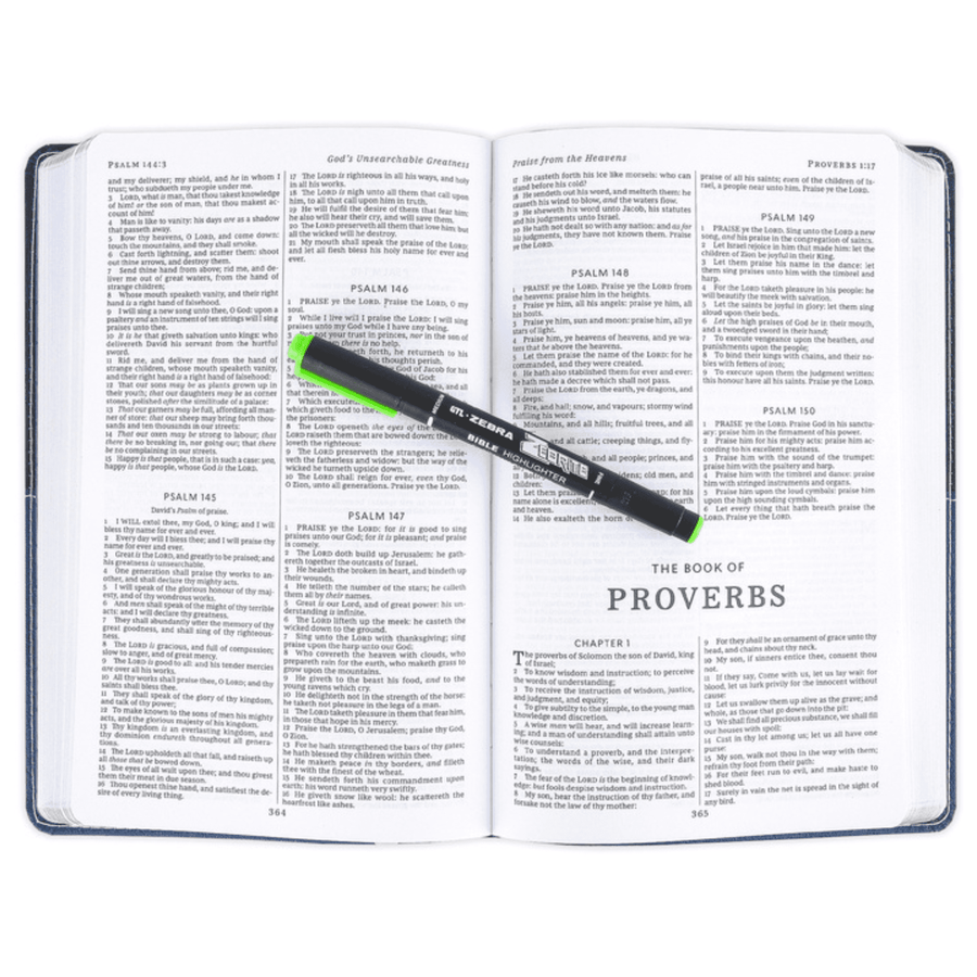 Personalized Custom Text Your Name KJV Deluxe Gift Holy Bible Navy Blue Leathersoft King James Version