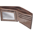 Load image into Gallery viewer, Blessed Man Brown Genuine Leather Wallet
