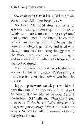 How To Keep Your Healing - Kenneth E. Hagin