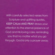 Load image into Gallery viewer, Keep Calm &amp; Pray Gift Book
