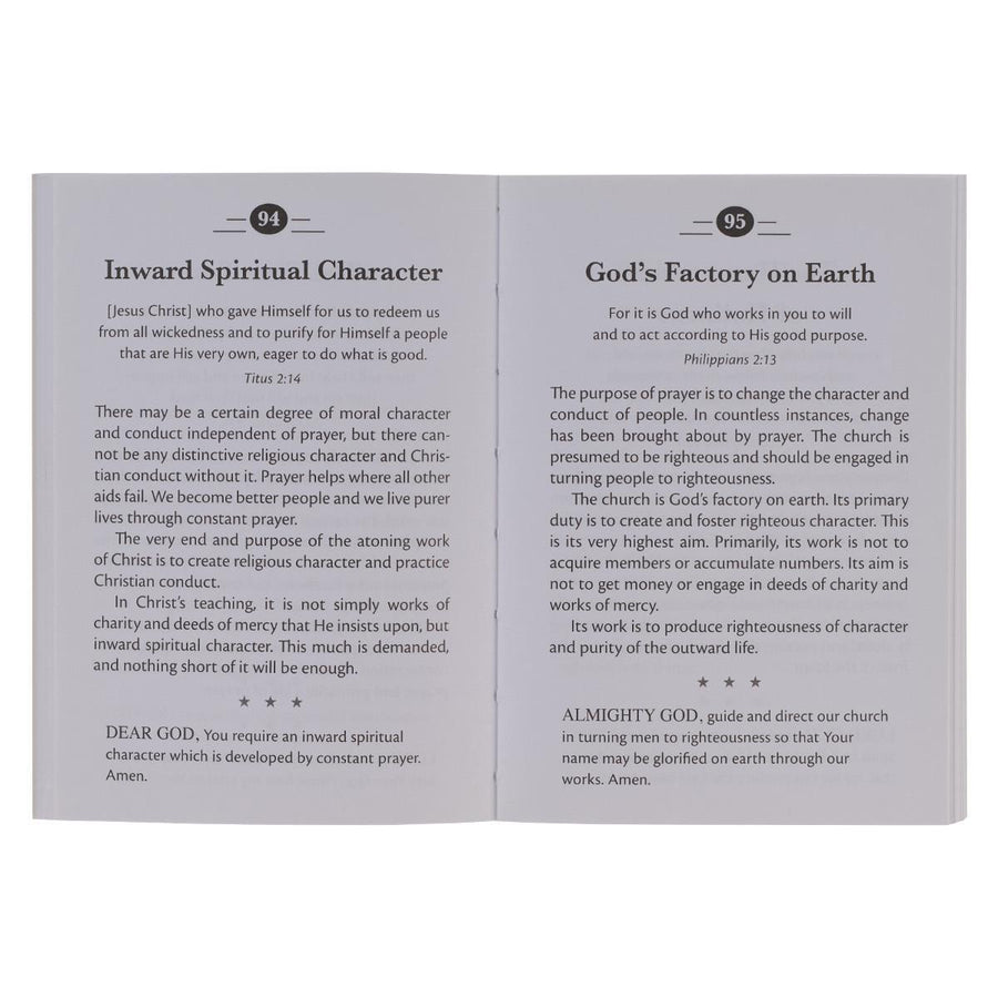 The Power of Prayer Mini Devotional - E. M. Bounds