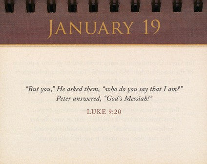 Experiencing God Perpetual Flip Calendar