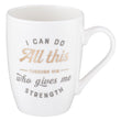 Load image into Gallery viewer, I Can Do All Things Philippians 4:13 White Mug
