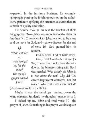 The Prayer Of Jabez - Bruce Wilkinson