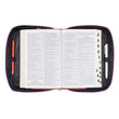 Load image into Gallery viewer, Fashion Faux Leather Purple Personalized Bible Cover For Women
