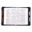 Load image into Gallery viewer, Blue Jeremiah 29:11 Faux Leather Personalized Bible Cover For Women
