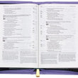 Load image into Gallery viewer, Jeremiah 29:11 Faux Leather Hope and Future Purple Personalized Bible Cover for Women
