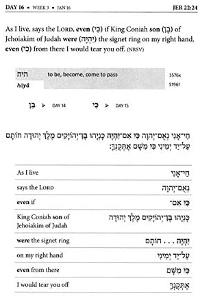 Personalized Keep Up Your Biblical Hebrew in Two Minutes a Day, Vol. 1