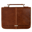 Load image into Gallery viewer, Faith Faux Leather Brown Personalized Bible Cover for Women
