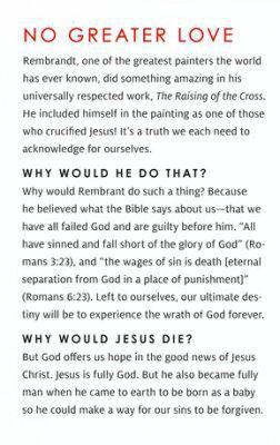 No Greater Love Tracts (Pack of 25)