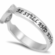 Load image into Gallery viewer, Be Still Psalm 46:10 - Women&#39;s Heart &amp; Soul Ring
