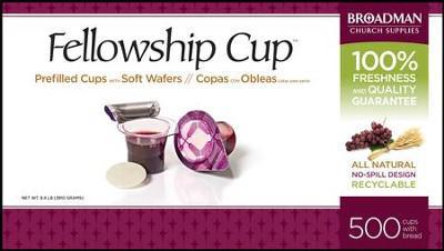 Fellowship Cup Communion Wafer & Juice Sets (Box of 500)