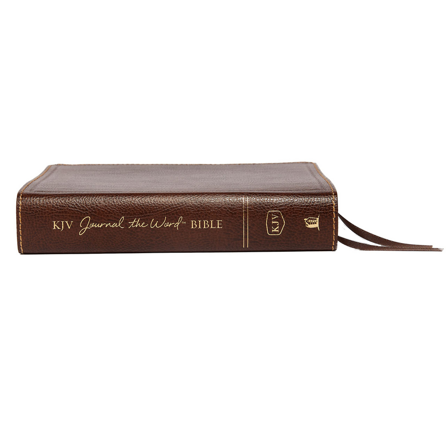Personalized KJV Journal The Word Bonded Leather Brown