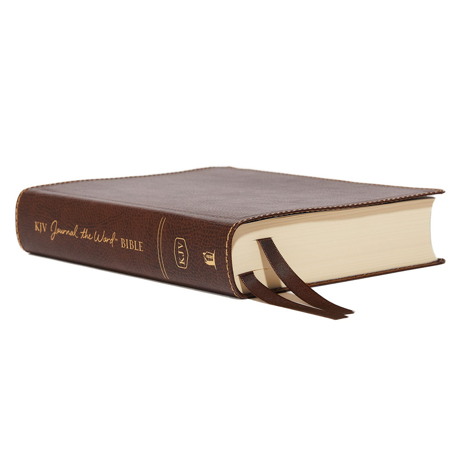 Personalized KJV Journal The Word Bonded Leather Brown