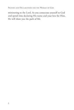 Prayers Of Declaration for the Woman Of God - Michelle McClain-Walters