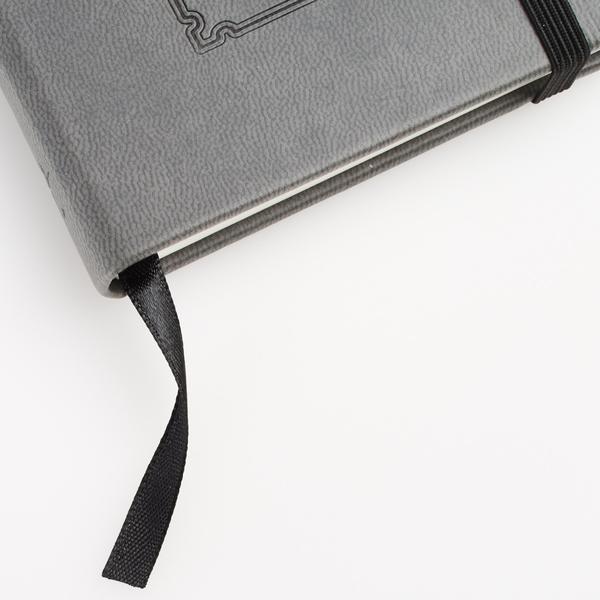Be Strong Joshua 1:9 FauxLeather Gray Journal