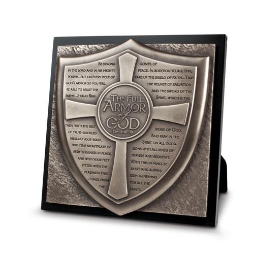 Full Armor of God Sculpture Plaque