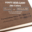 Load image into Gallery viewer, Personalized KJV Rainbow Study Bible Purple LeatherTouch Ribbon Marker Color-Coded Text Smythe Sewn Binding
