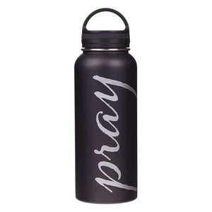 Pray Stainless Steel Water Bottle