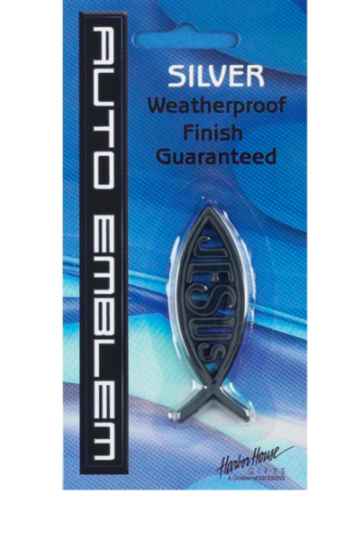 Jesus Fish Car Emblem