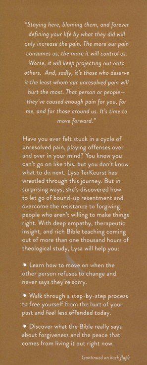 Forgiving What You Can't Forget - Lysa TerKeurst