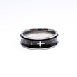 Load image into Gallery viewer, Fear Not Psalm 23:4 - Men&#39;s Spinner Ring
