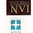 Load image into Gallery viewer, Personalized Biblia NVI Edición Conmemorativa Color Cafe Cuero Genuino Página Dorada

