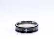 Load image into Gallery viewer, Fear Not Psalm 23:4 - Men&#39;s Spinner Ring
