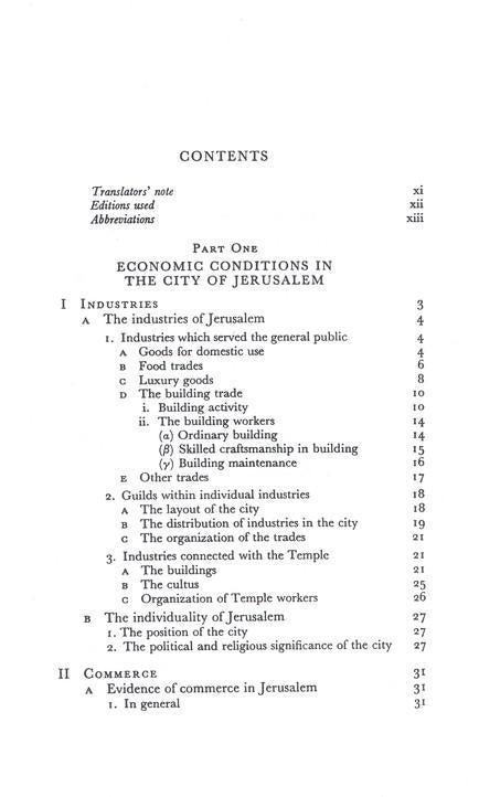 Jerusalem in the Time of Jesus - Joachim Jeremias