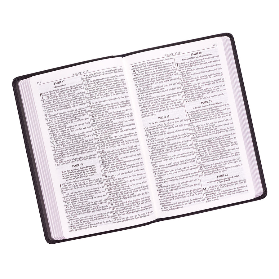 Personalized Custom Text Your Name KJV Gift and Award Bible Lux Leather Black King James Version Custom Made Gift for Celebrations Holidays